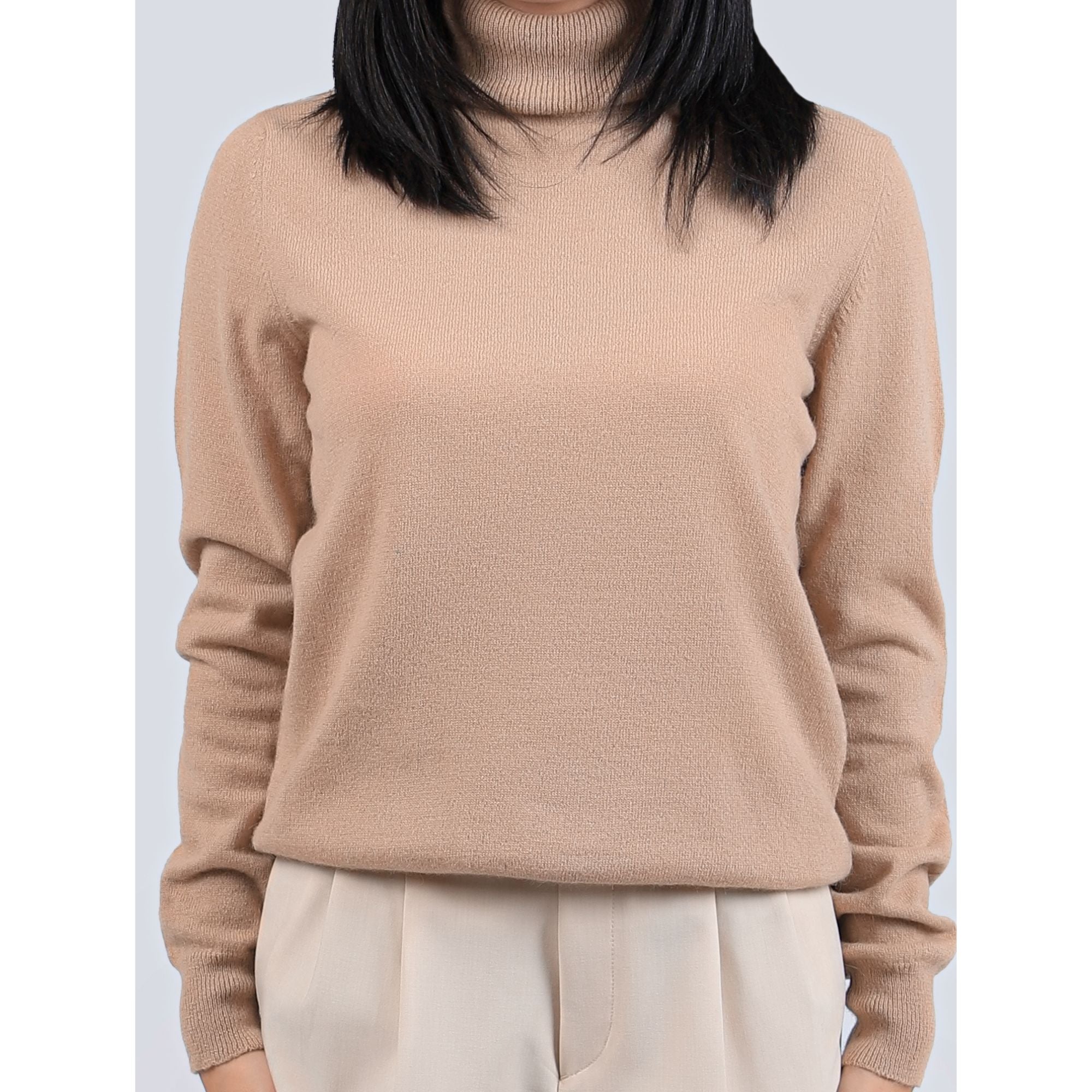 Classic Wool Turtleneck Sweater