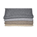 Zigzag Pattern Wool Shawl