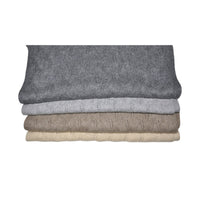 Zigzag Pattern Wool Shawl