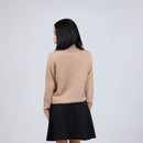 Diamond Line Wool Pullover