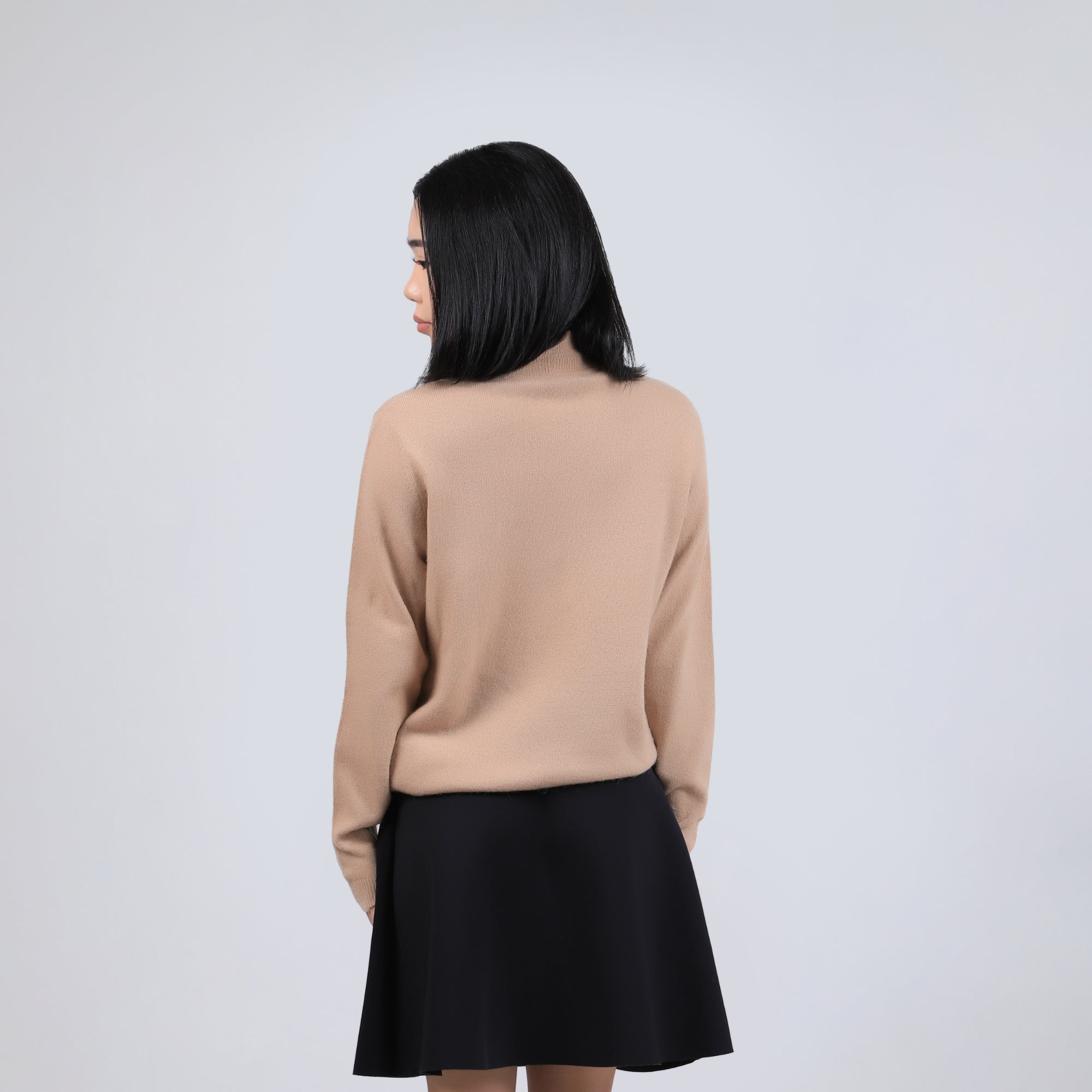 Diamond Line Wool Pullover