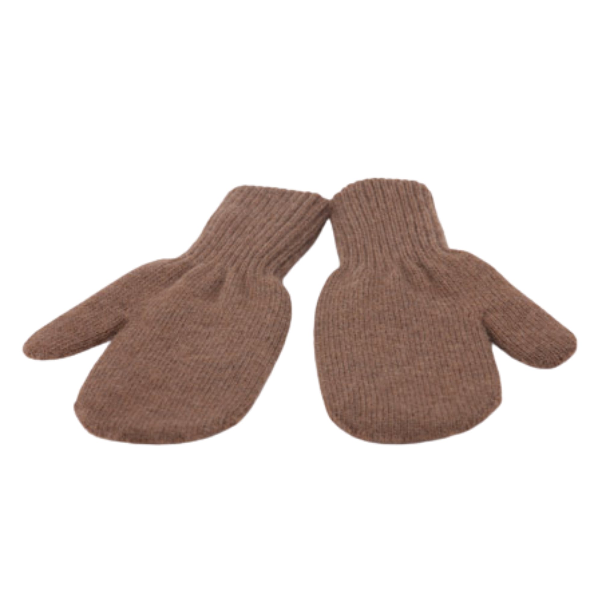 Camel Wool Mittens