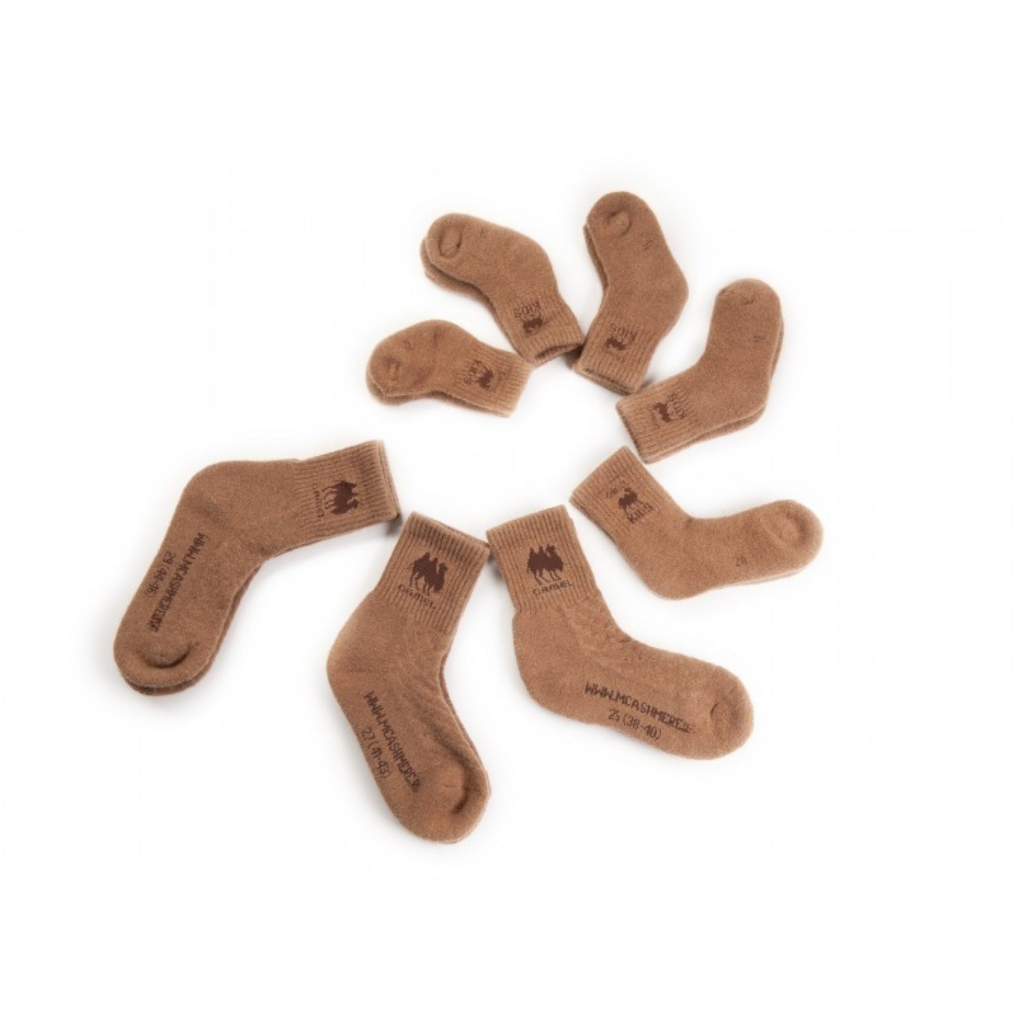 Camel Wool Socks for Kids