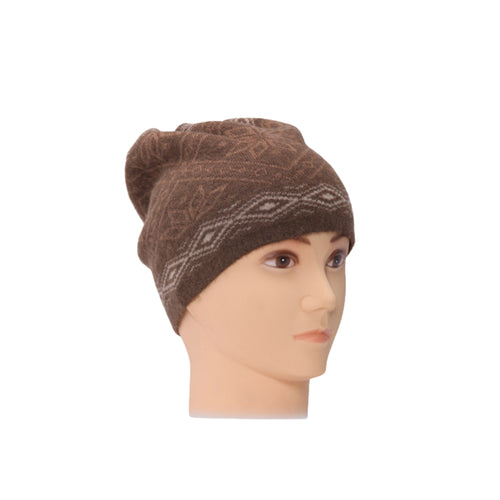 Unisex Camel Wool Beanie - Graphic