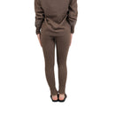 Ribbed Knit Wool Leggings