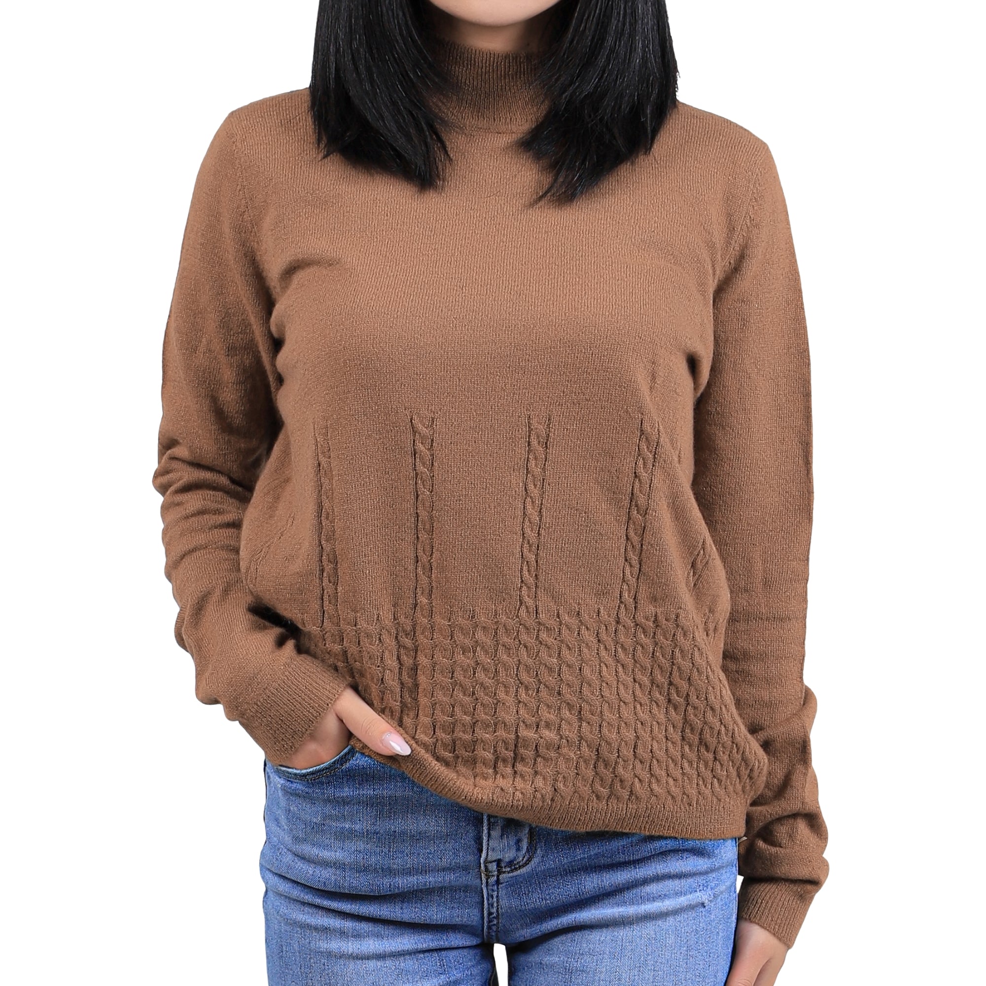 Diamond Line Wool Pullover