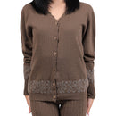 Button-down Yak Wool Cardigan