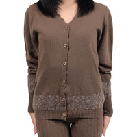 Button-down Yak Wool Cardigan