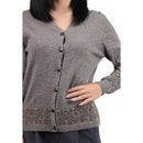 Button-down Yak Wool Cardigan