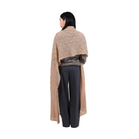 Zigzag Pattern Wool Shawl