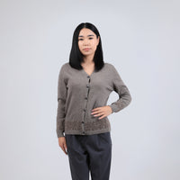 Button-down Yak Wool Cardigan