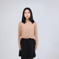 Diamond Line Wool Pullover