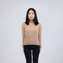 Ribbed Wool Turtleneck Sweater