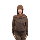 Classic Camel Wool Ribbed Beanie