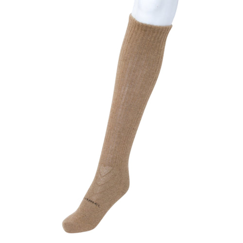 Camel Wool Golf Socks – Knee-High