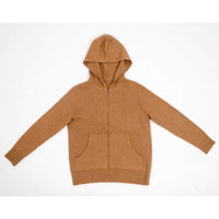 Men's Baby Camel Wool Hoodie – Full Zip
