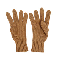 Men's Baby Camel Wool Gloves – Chunky Rib